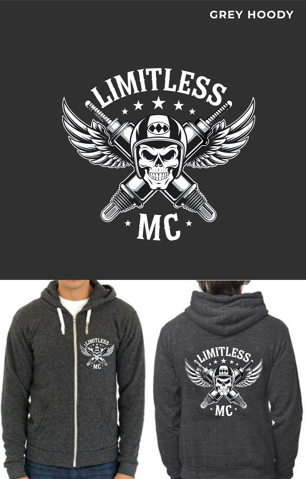 Logo Design by apik. for LIMITLESS MC | Design #34024795