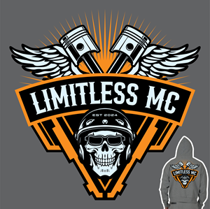 Logo Design by John Mark Arts for LIMITLESS MC | Design: #34025733