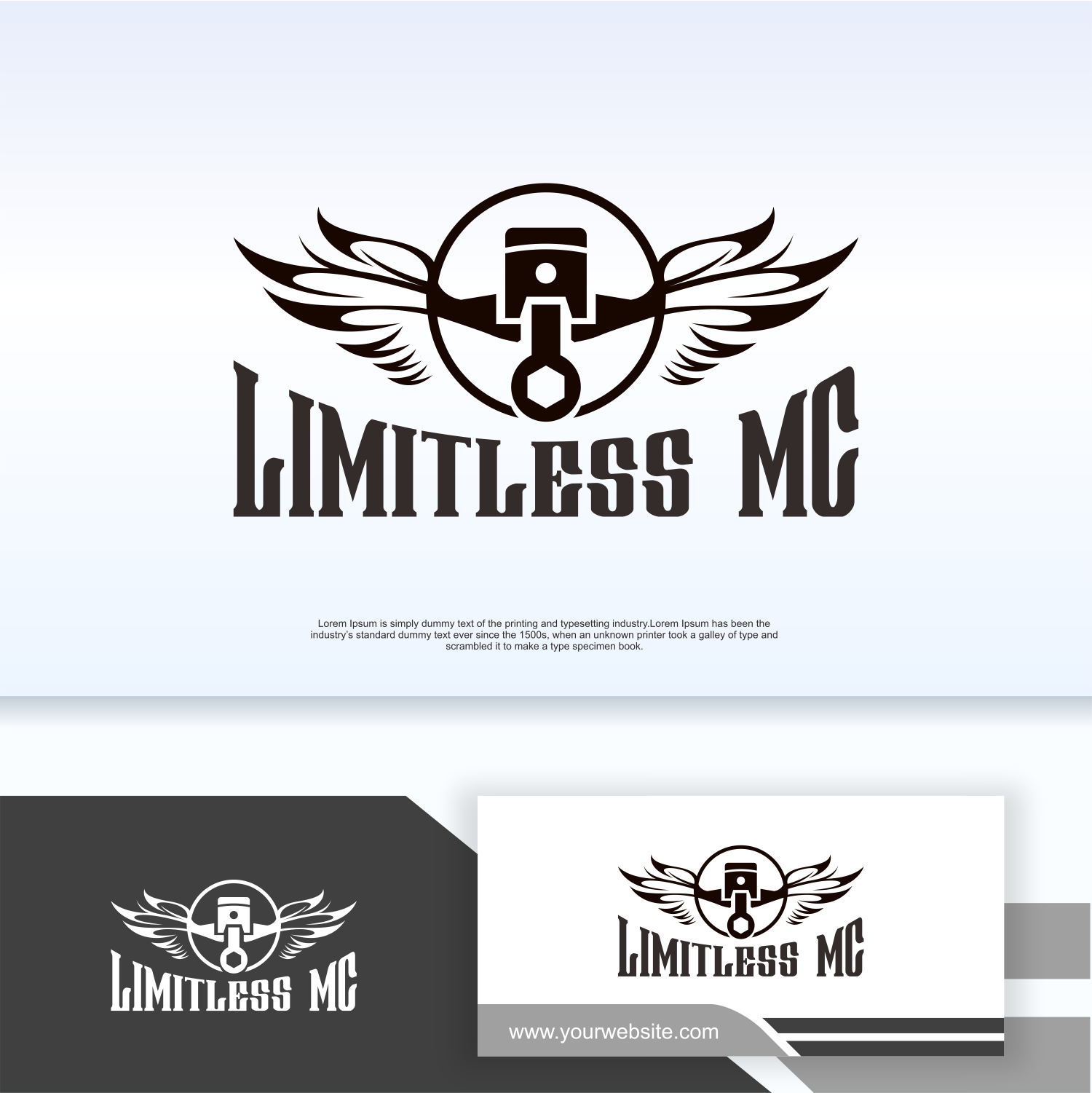 Logo Design by Apache Kretek for LIMITLESS MC | Design #34017316