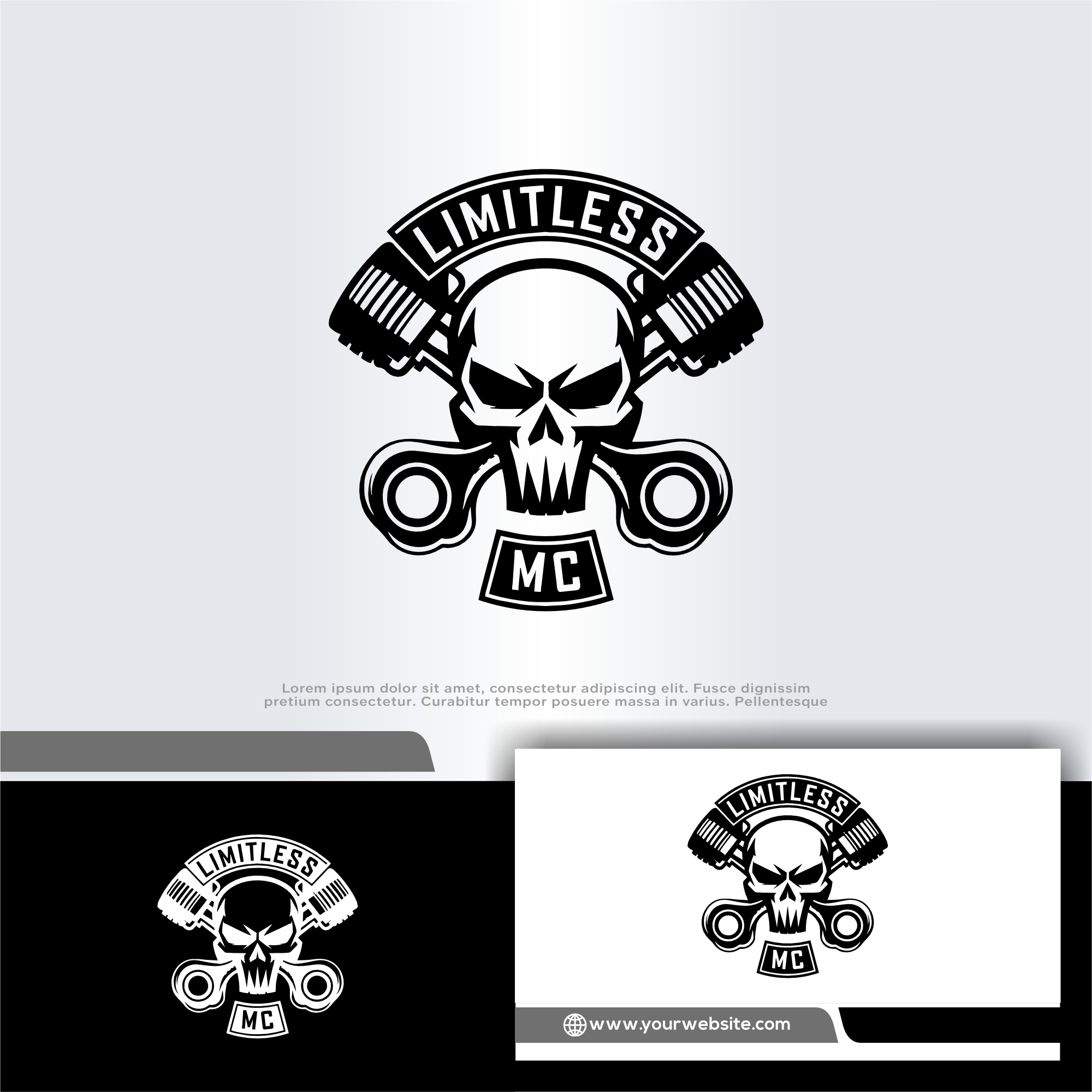 Logo Design by win it for LIMITLESS MC | Design #34009872