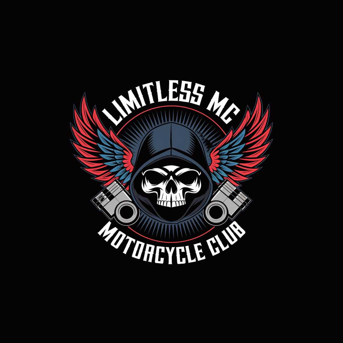 Logo Design by suba.blast for LIMITLESS MC | Design #34055633
