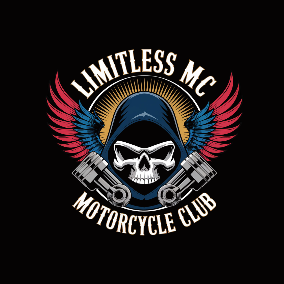 Logo Design by suba.blast for LIMITLESS MC | Design #34055635
