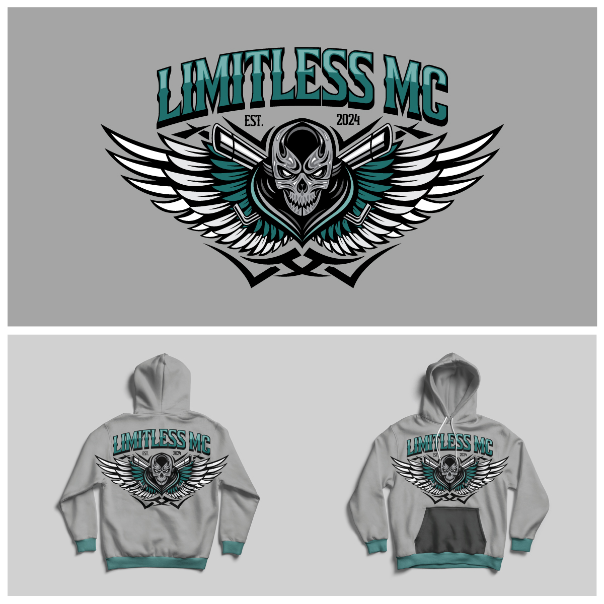 Logo Design by riya.mitra07j for LIMITLESS MC | Design #34026455