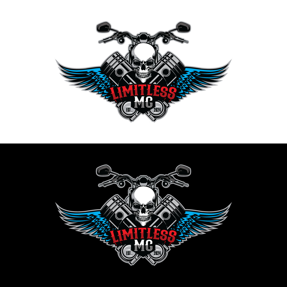 Logo Design by prodesigns99 for LIMITLESS MC | Design #34023920
