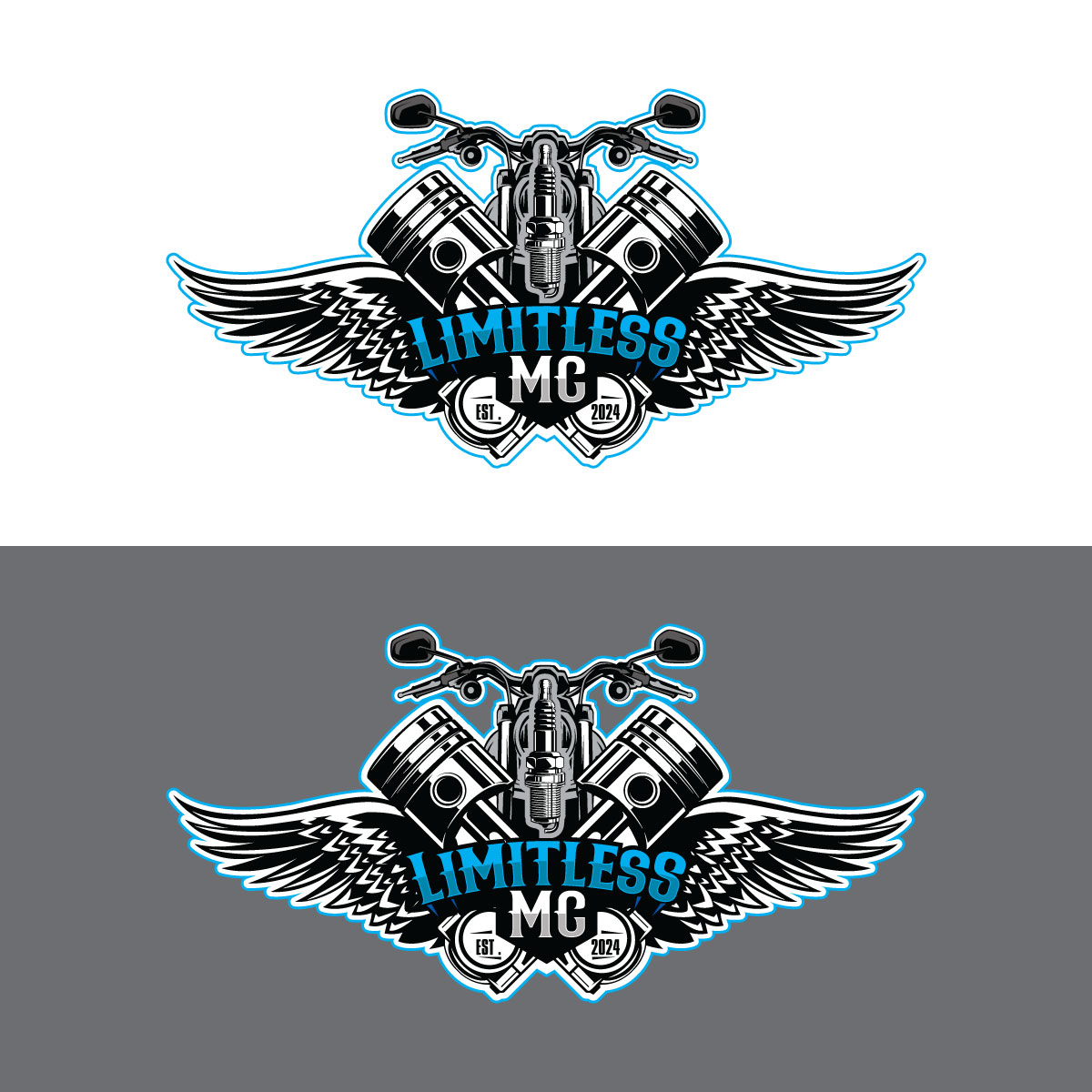 Logo Design by prodesigns99 for LIMITLESS MC | Design #34026067