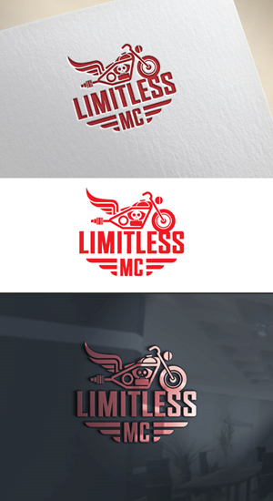 Logo Design by AB design ..... for LIMITLESS MC | Design: #34012588