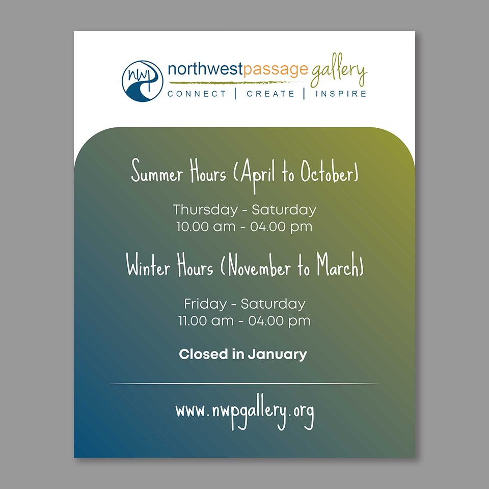 Diseño de Señalética por YourLogoMaster para Northwest Passage | Diseño #34032815