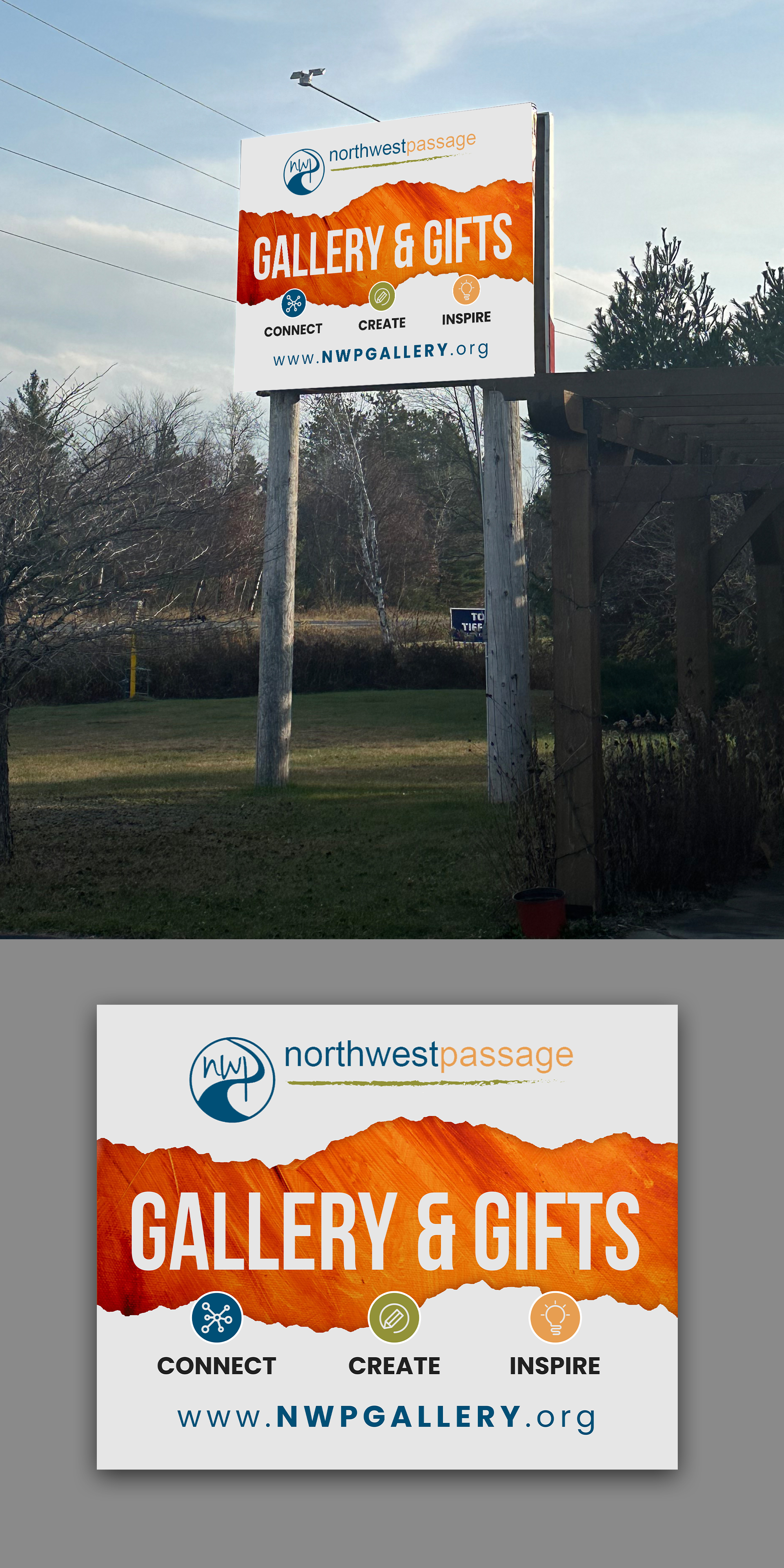 Signage Design by debdesign for Northwest Passage | Design #34154210