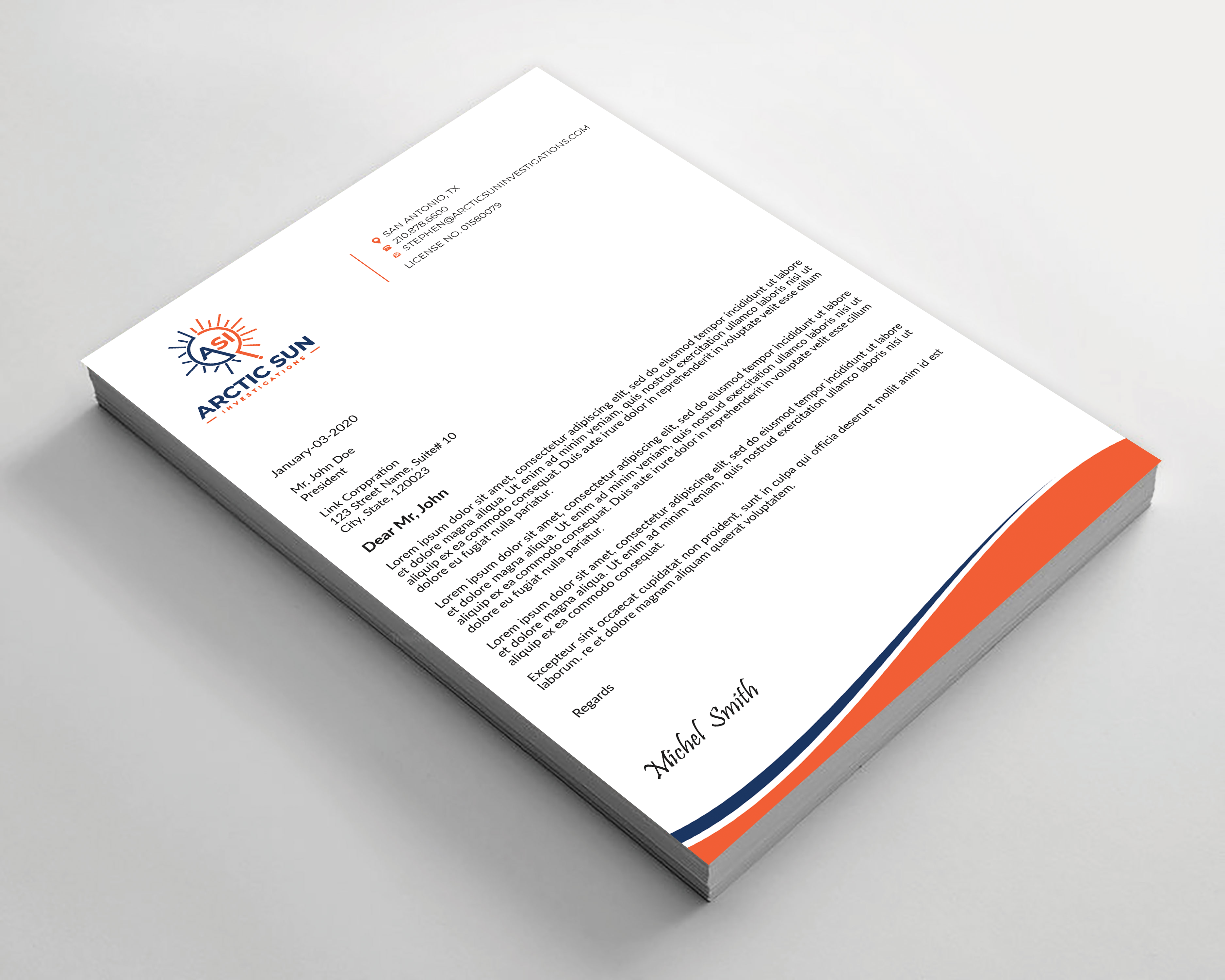 Design En-Tête par Expert Bappy pour Della Casa Law Firm | Design #34013458