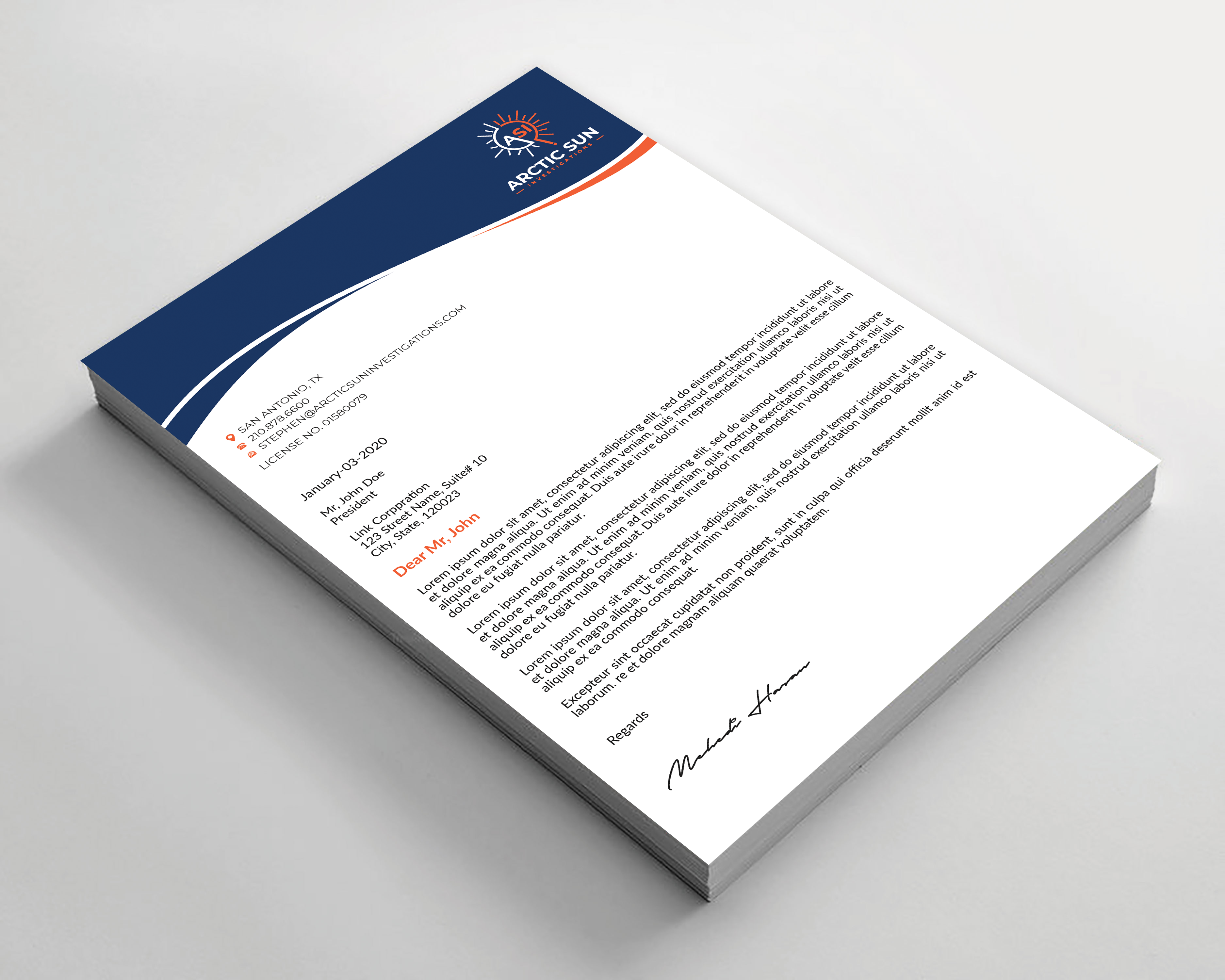Design En-Tête par Expert Bappy pour Della Casa Law Firm | Design #34013581