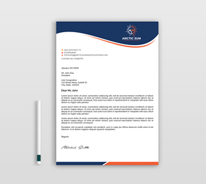 Letterhead Design by Expert Bappy for Della Casa Law Firm | Design: #34024120
