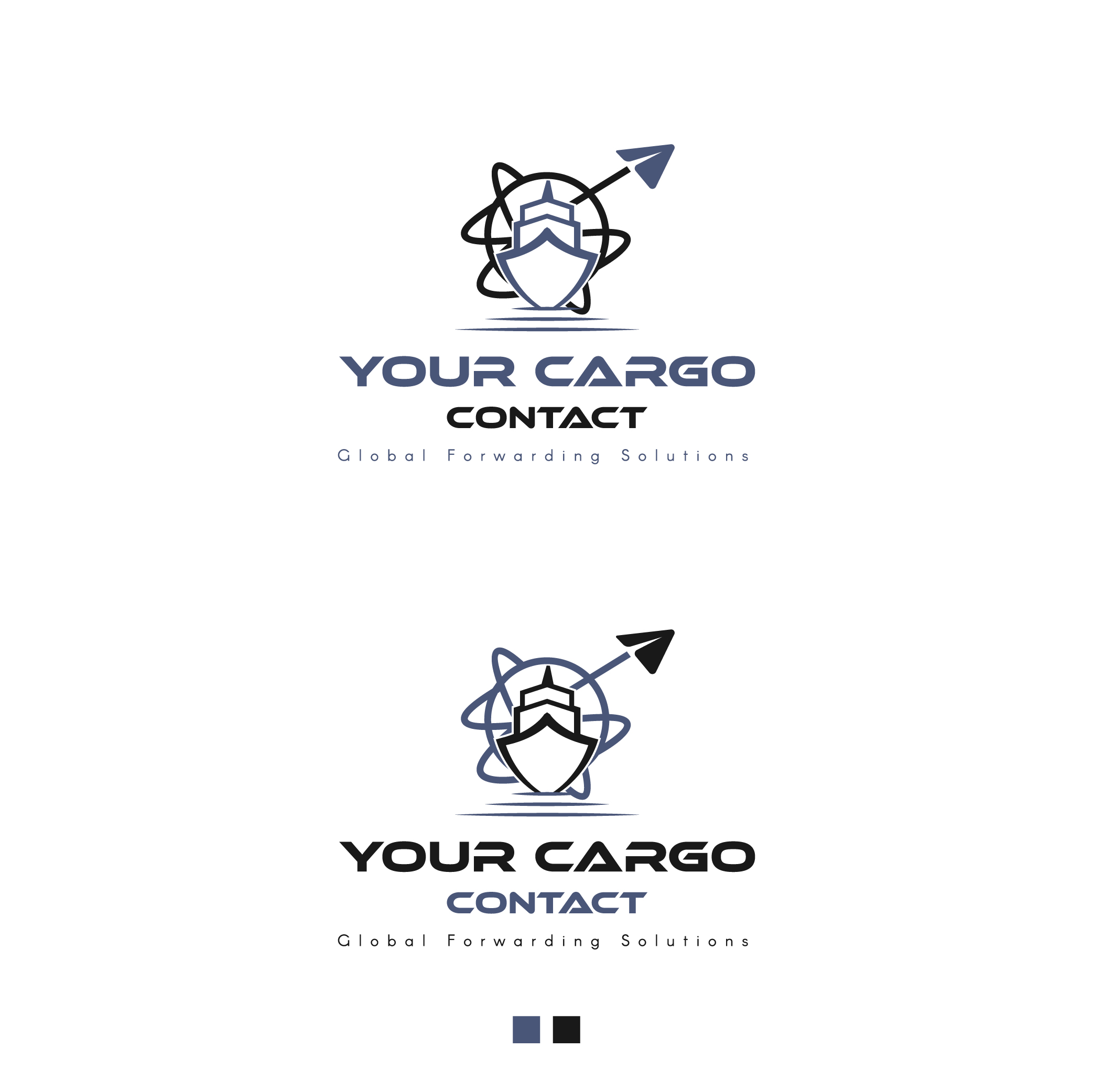 Logo Design by Mohamed.El for Your Cargo Contact | Design #34200177