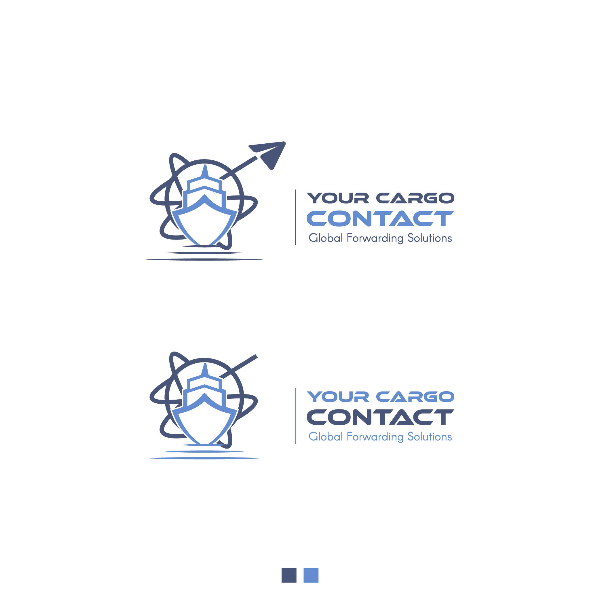 Logo Design by Mohamed.El for Your Cargo Contact | Design #34200193