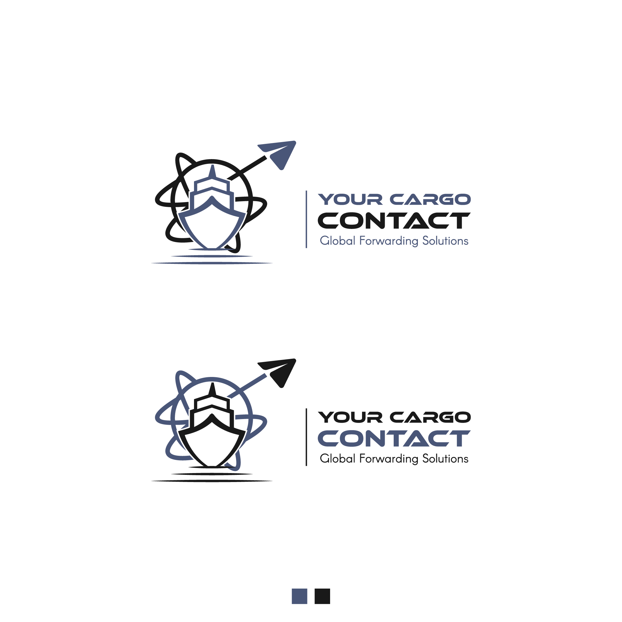 Logo Design by Mohamed.El for Your Cargo Contact | Design #34200194