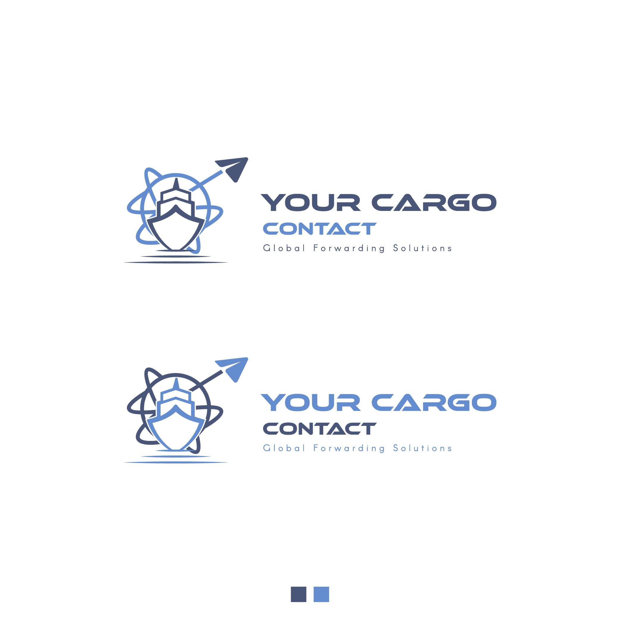 Logo Design by Mohamed.El for Your Cargo Contact | Design #34200234
