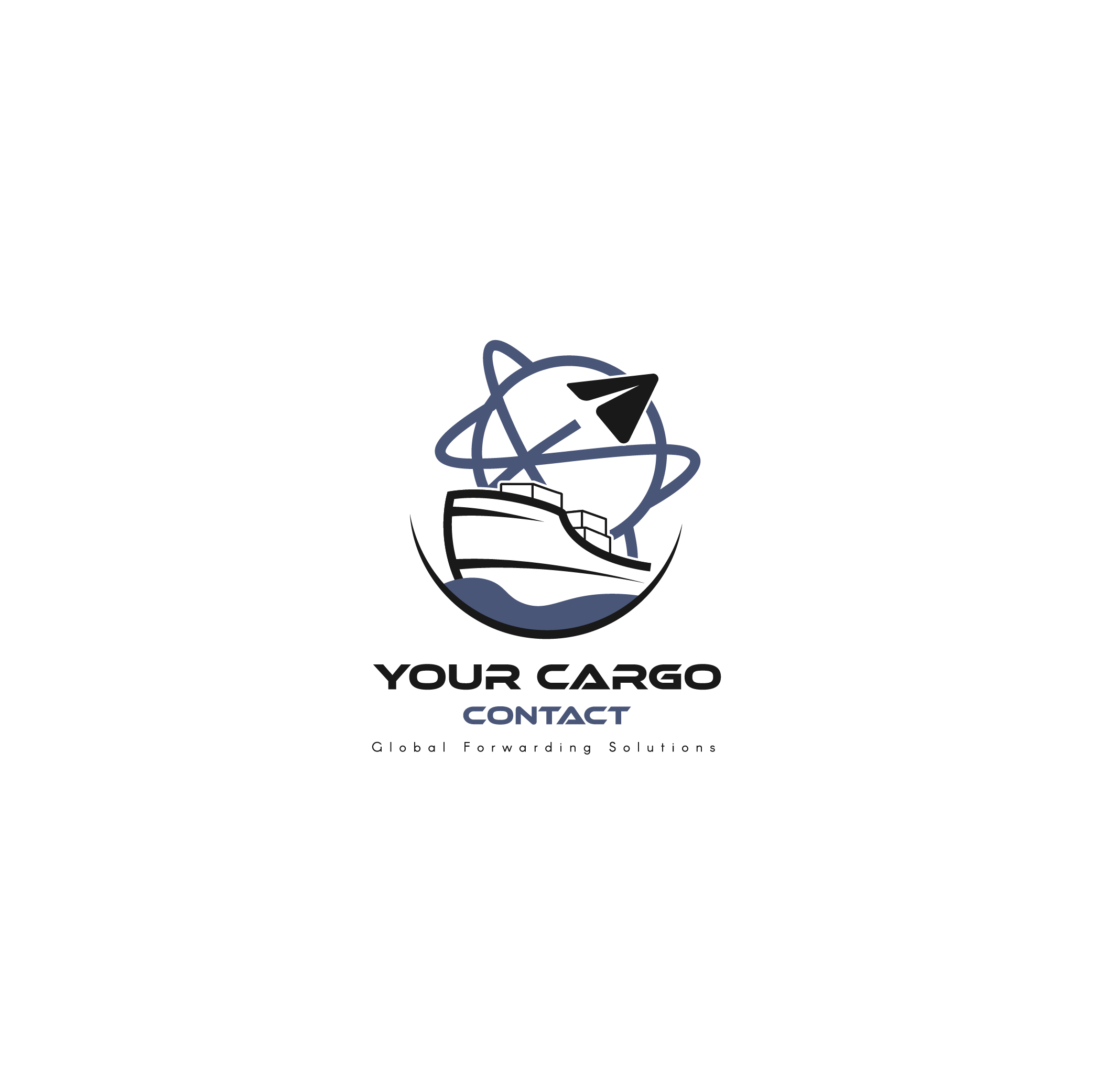 Logo Design by Mohamed.El for Your Cargo Contact | Design #34200253