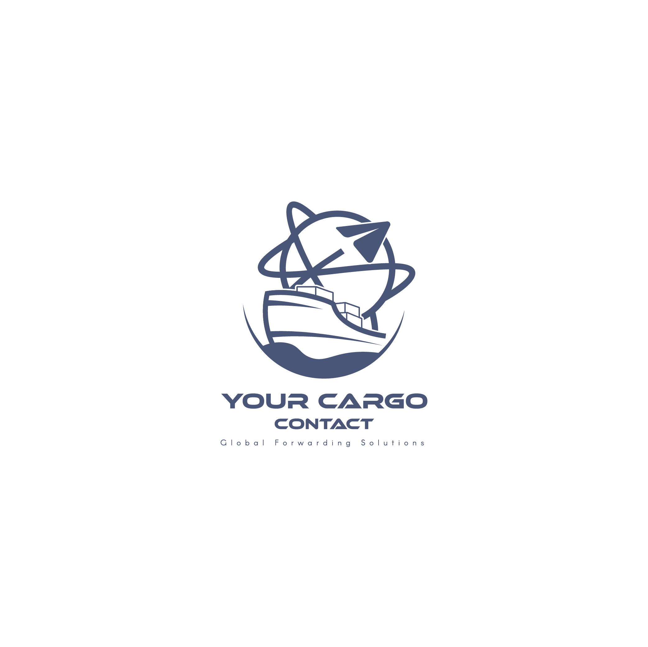 Logo Design by Mohamed.El for Your Cargo Contact | Design #34200254