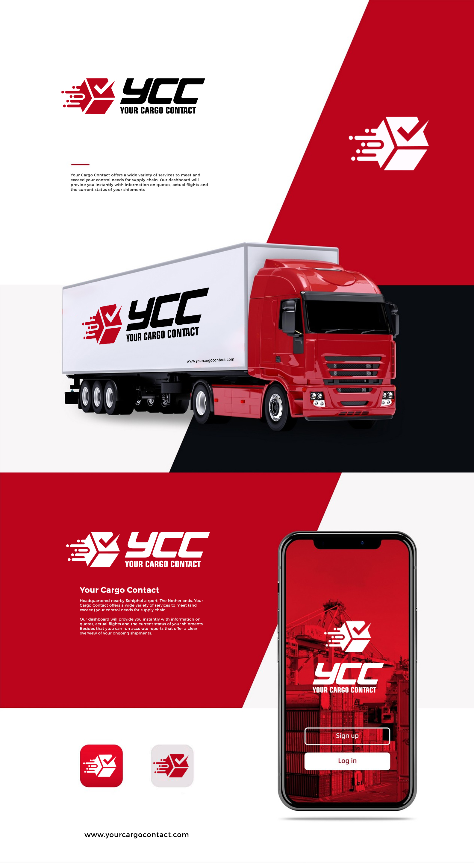 Logo Design by creative.visuals for Your Cargo Contact | Design #34036239