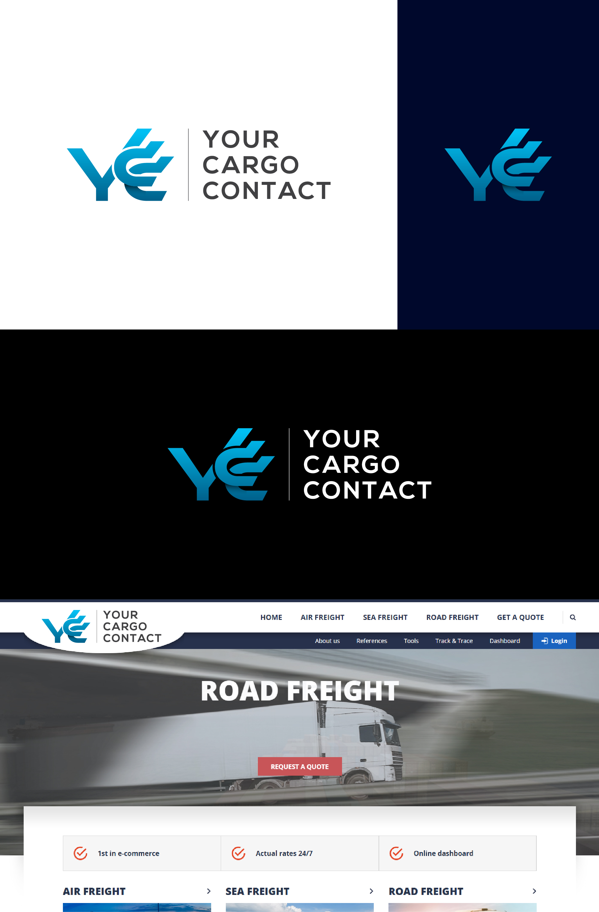 Logo Design by Deziners Zone for Your Cargo Contact | Design #34015765