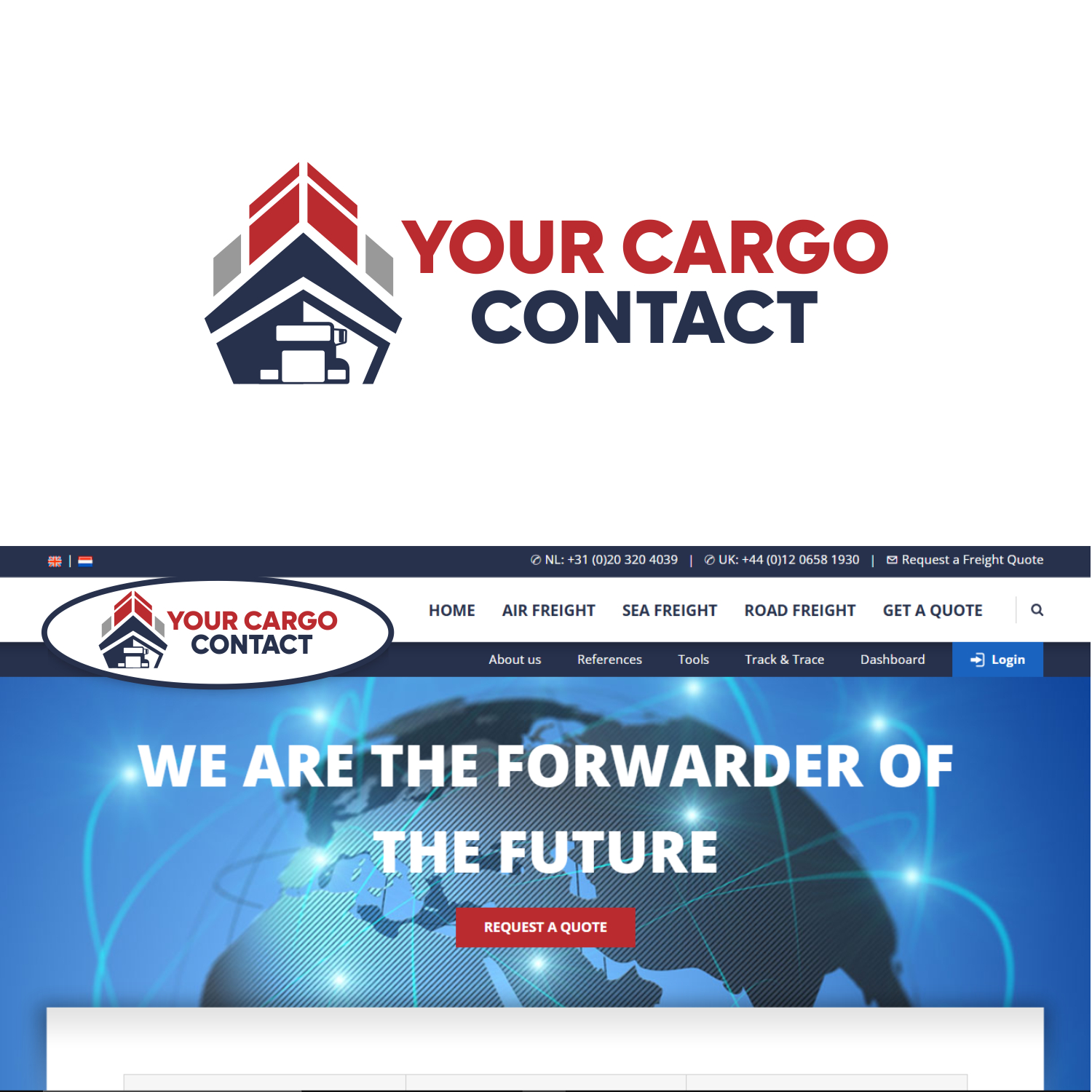 Logo-Design von DigitalArt für Your Cargo Contact | Design #34054737