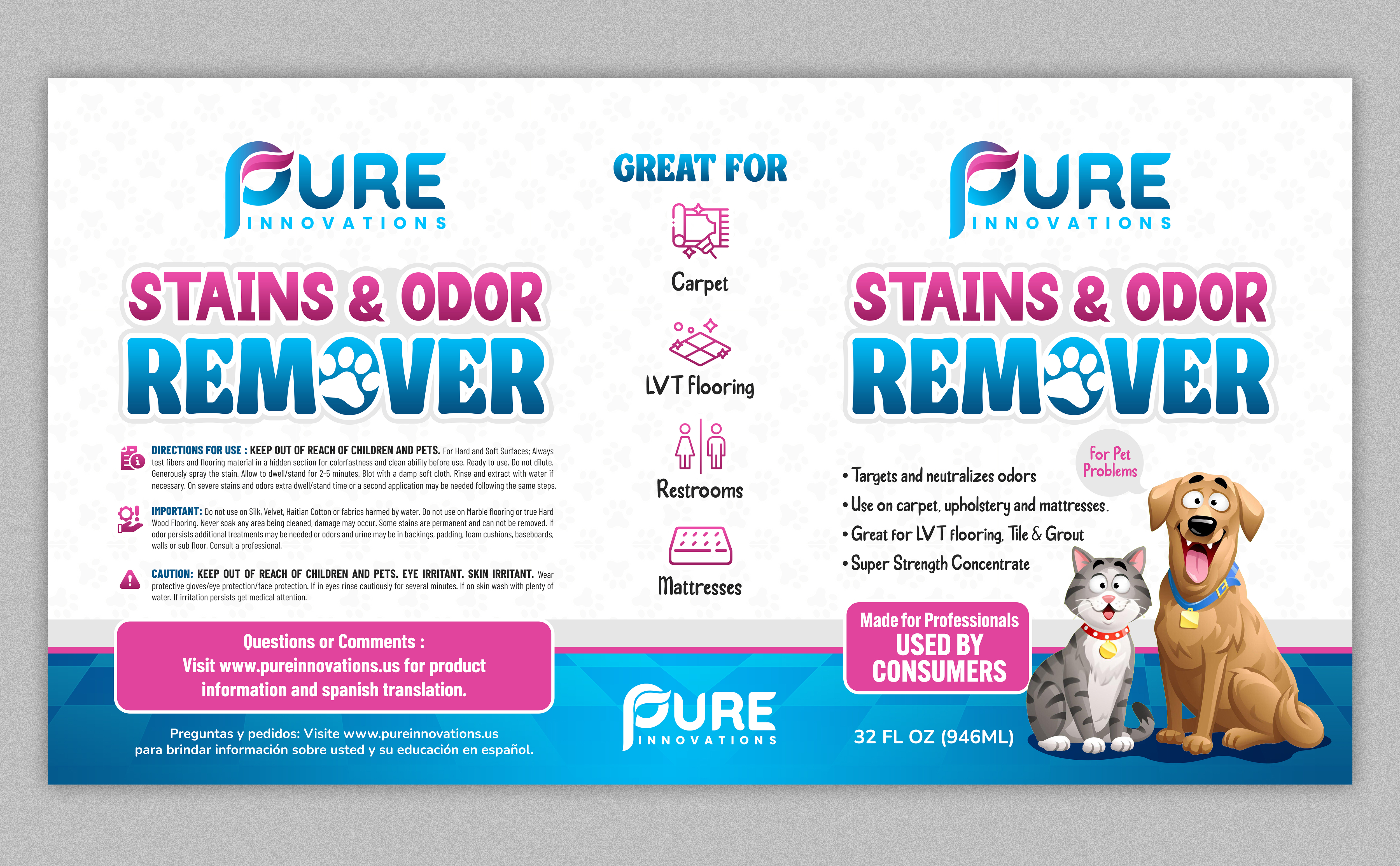 Label Design by SAI DESIGNS for Buckeye Carpet Care, Inc. | Design #34090588