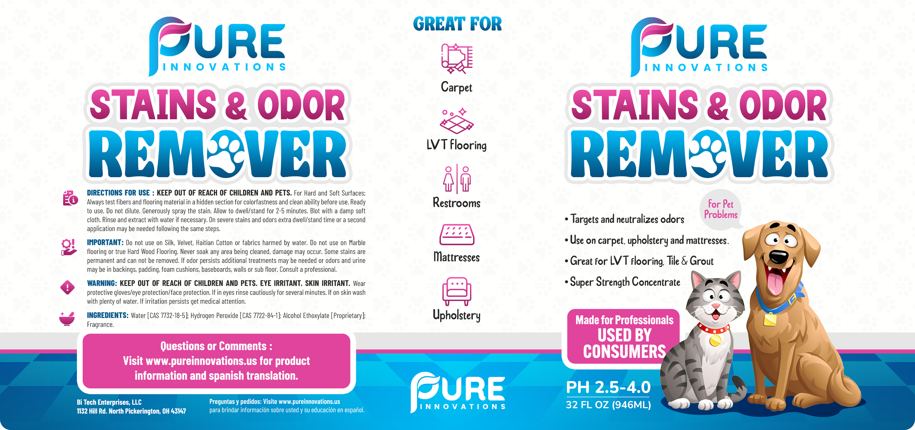 Label Design by SAI DESIGNS for Buckeye Carpet Care, Inc. | Design #34172145