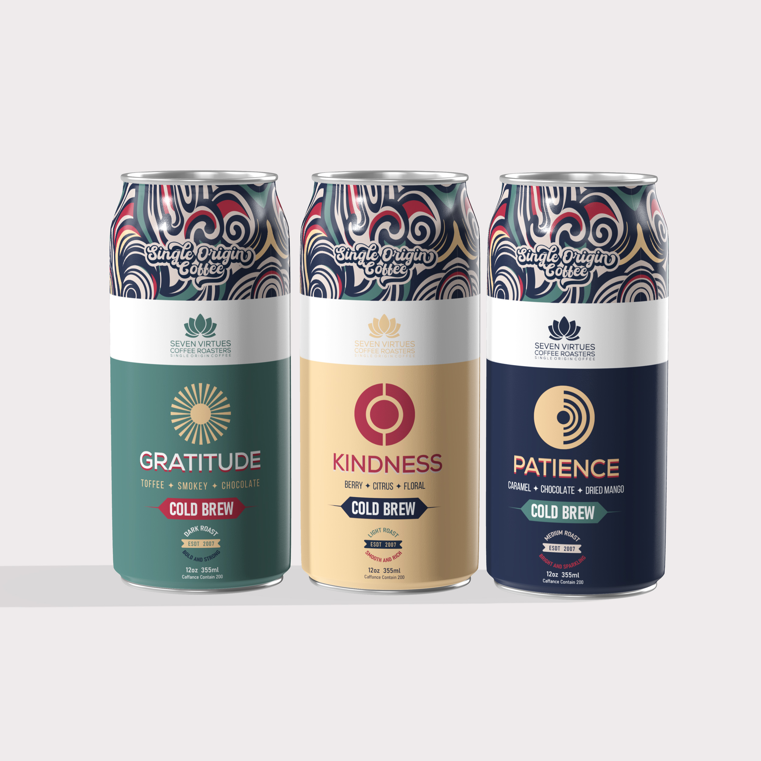 Packaging Design by mscreations.lk for Seven Virtues Coffee Roasters | Design #34031457