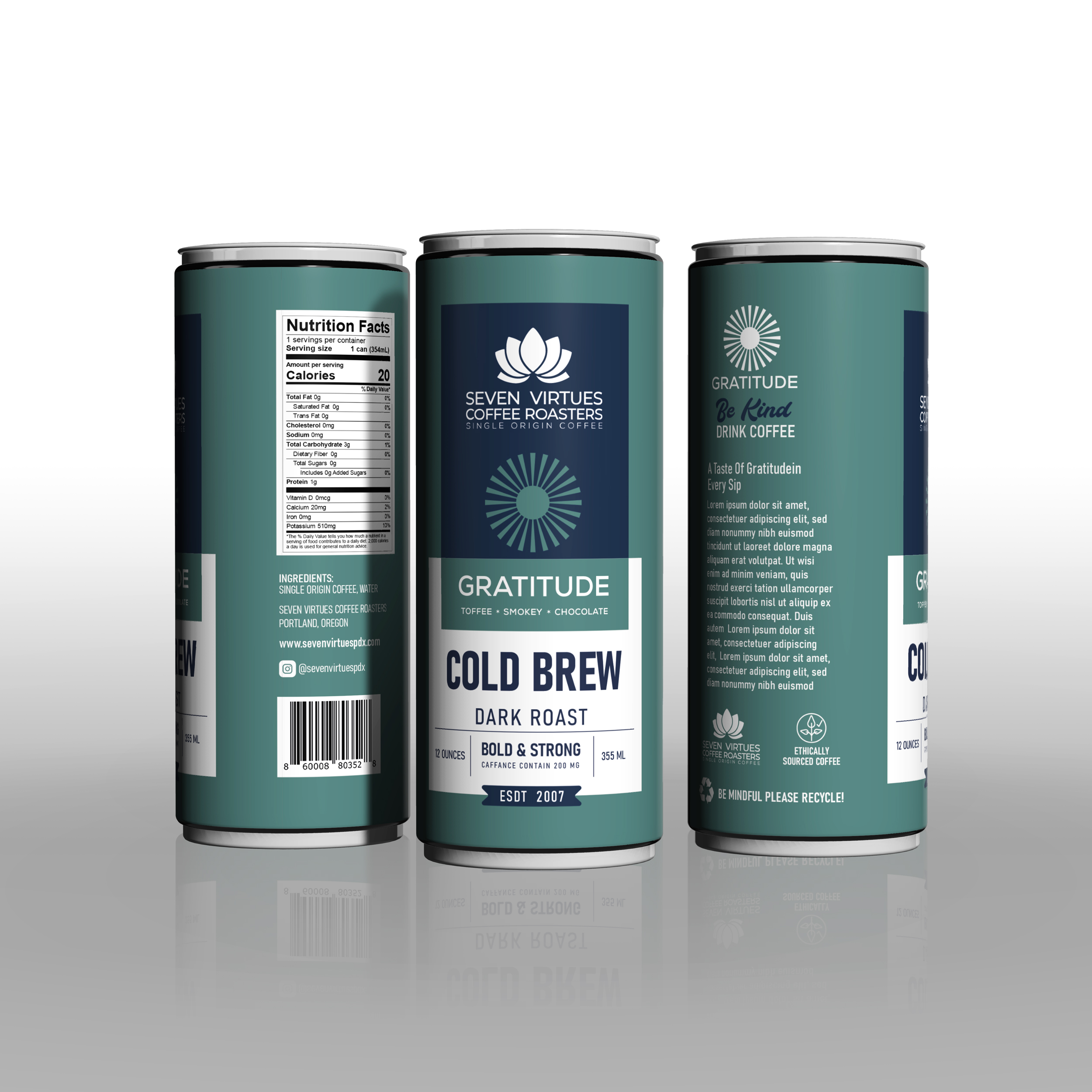 Packaging Design by mscreations.lk for Seven Virtues Coffee Roasters | Design #34055123