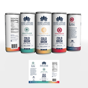 Packaging Design by mscreations.lk for Seven Virtues Coffee Roasters | Design: #34059044