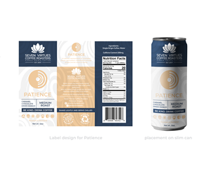 Packaging Design by Nurica for Seven Virtues Coffee Roasters | Design: #34065538