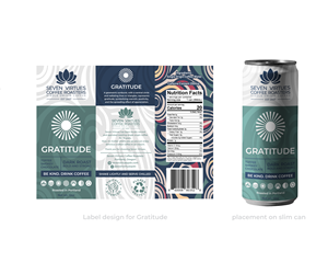 Packaging Design by Nurica for Seven Virtues Coffee Roasters | Design: #34065542