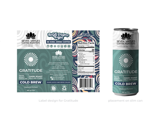 Packaging Design by Nurica for Seven Virtues Coffee Roasters | Design: #34069579