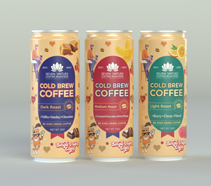 Packaging Design by Dylan H for Seven Virtues Coffee Roasters | Design: #34043183