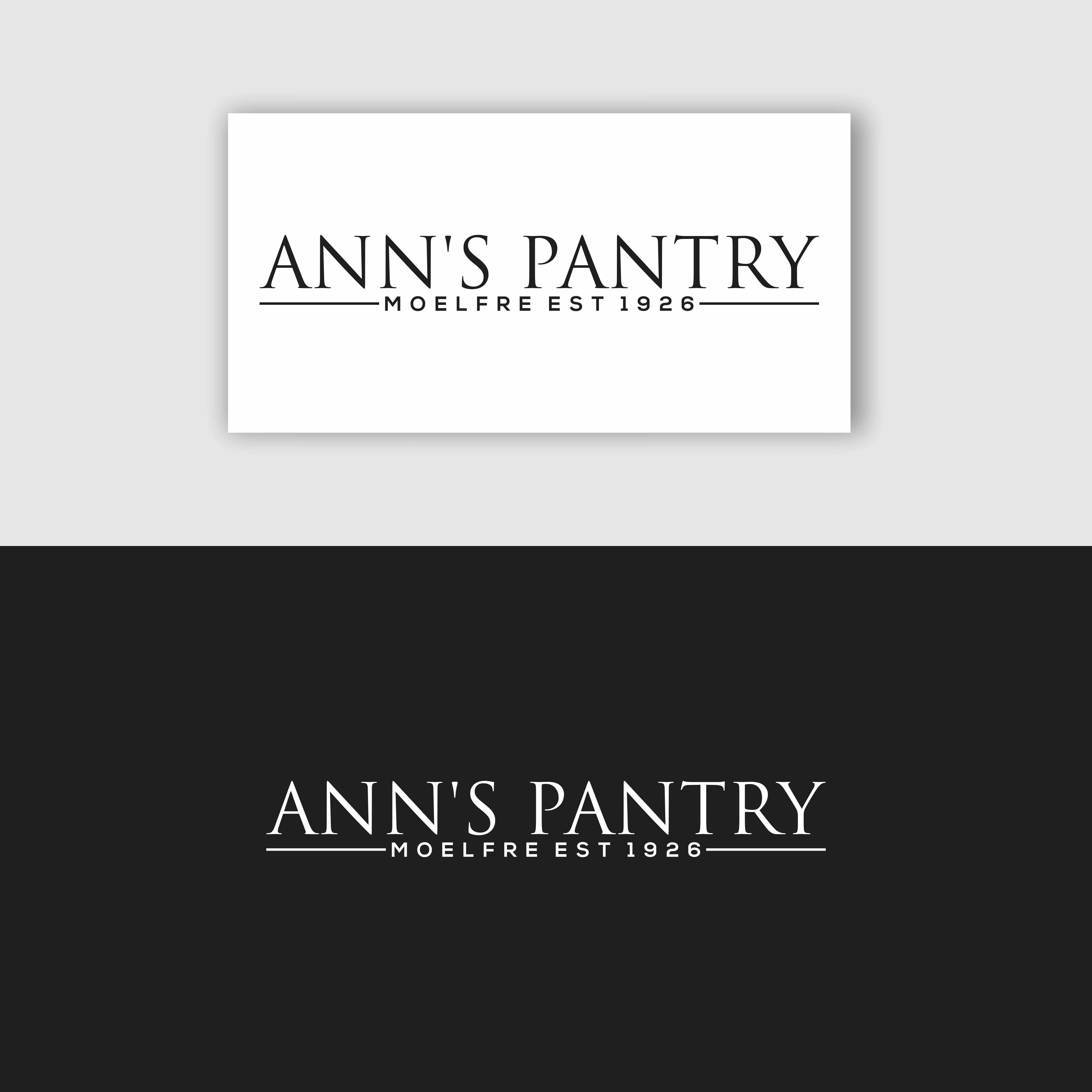 Design de Logo par cahdesign pour Ann's Pantry | Design #34027865