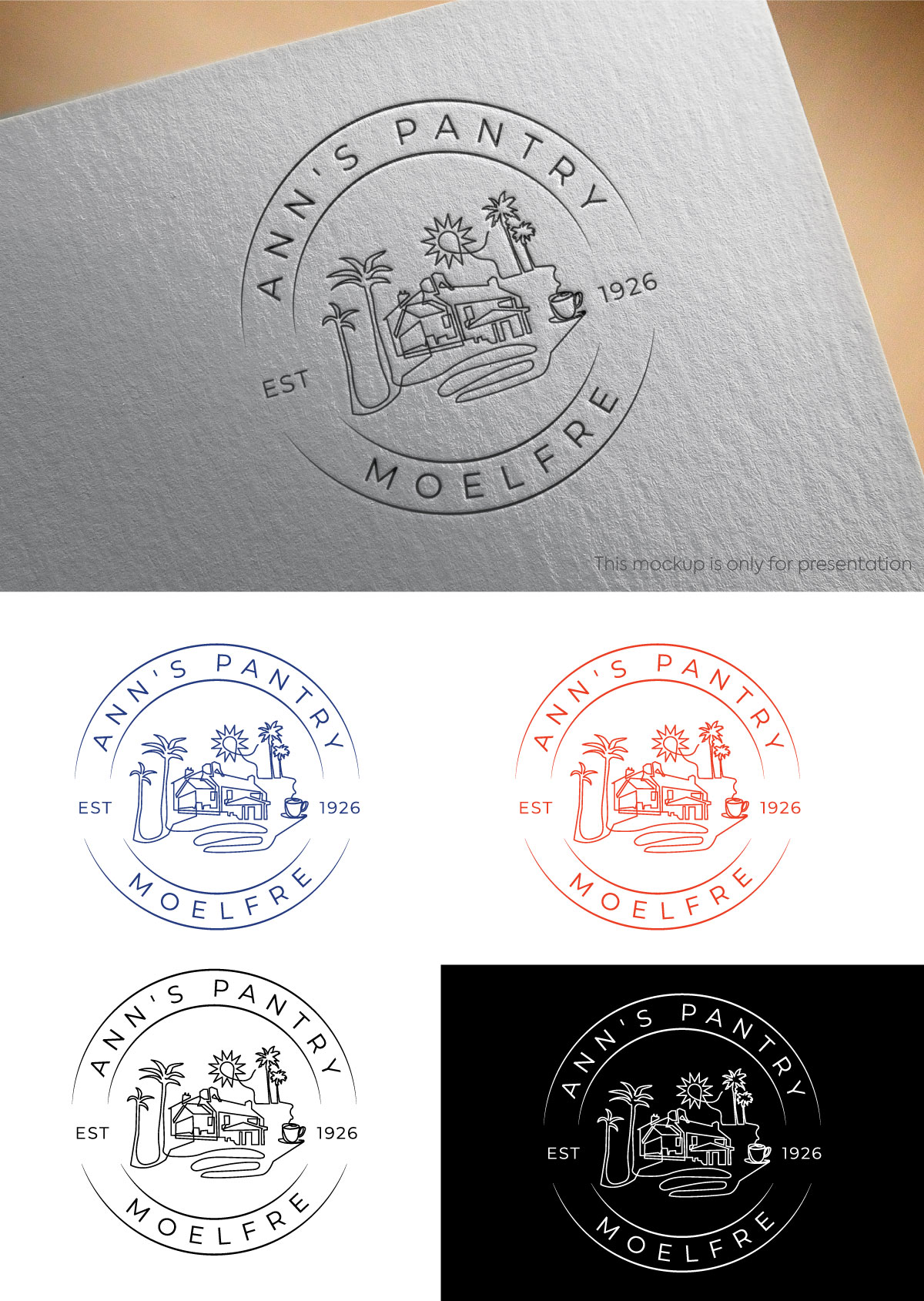 Logo Design by UN for Ann's Pantry | Design #34036413