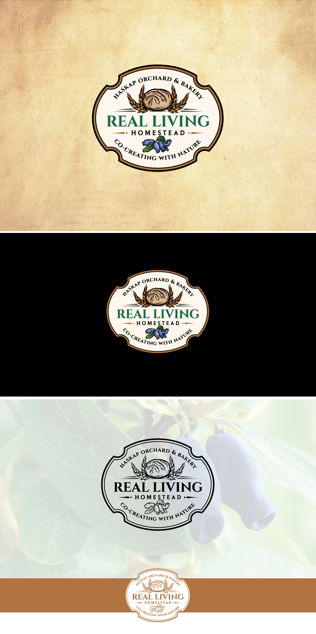 Logo Design by Logo Stock for Real Living Homestead | Design #34030546