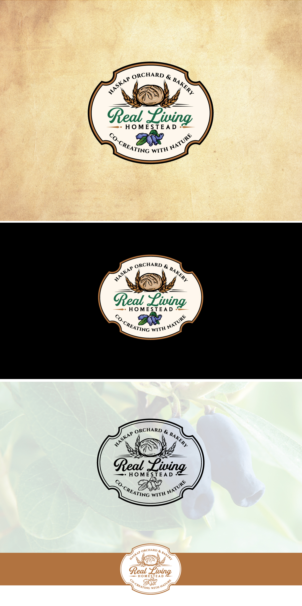 Logo Design by Logo Stock for Real Living Homestead | Design #34030960