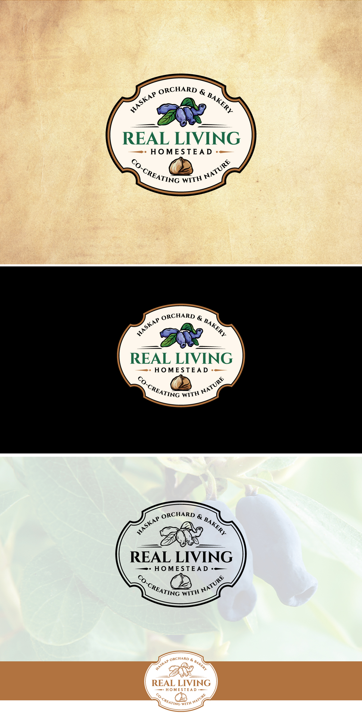 Logo Design by Logo Stock for Real Living Homestead | Design #34031018