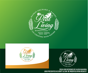 Diseño de Logo por alvinnavarra para Real Living Homestead | Diseño: #34039751