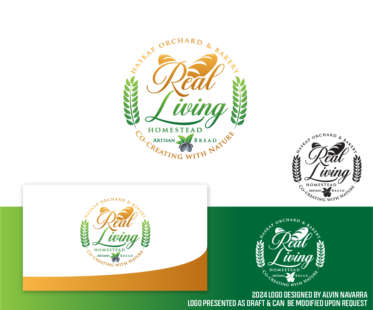 Diseño de Logo por alvinnavarra para Real Living Homestead | Diseño #34072241