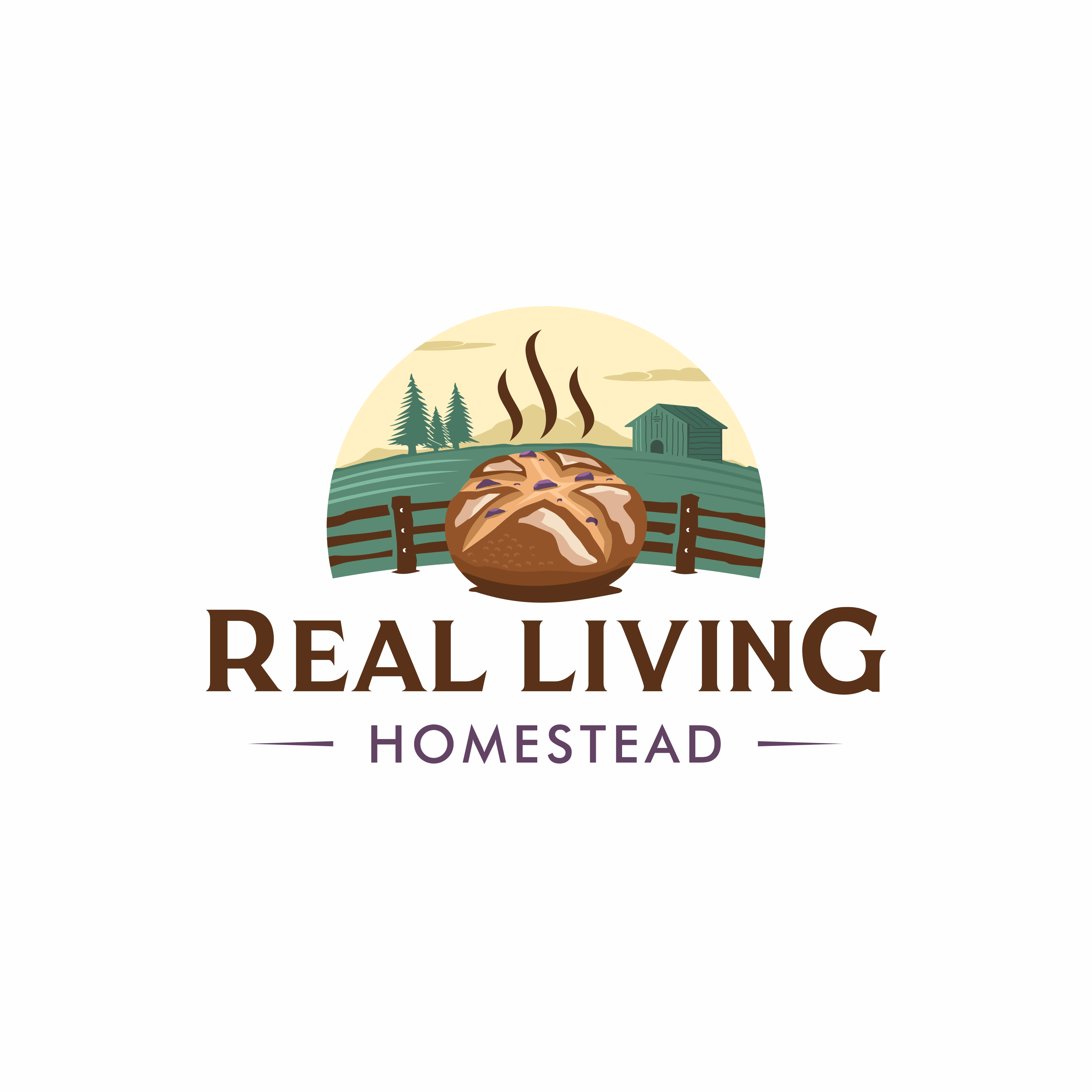 Logo Design by yusmoker for Real Living Homestead | Design #34052438