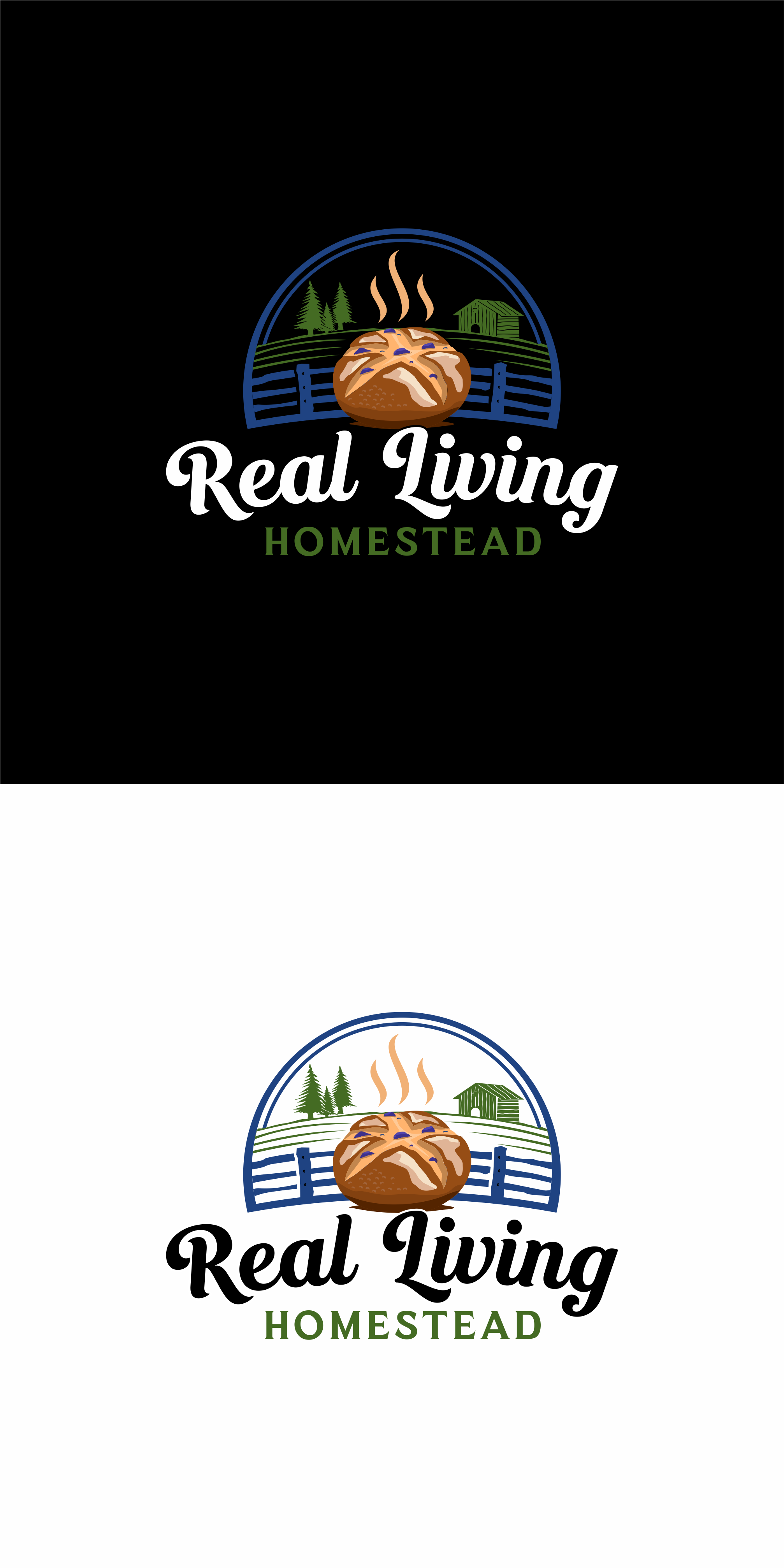 Logo Design by yusmoker for Real Living Homestead | Design #34063820