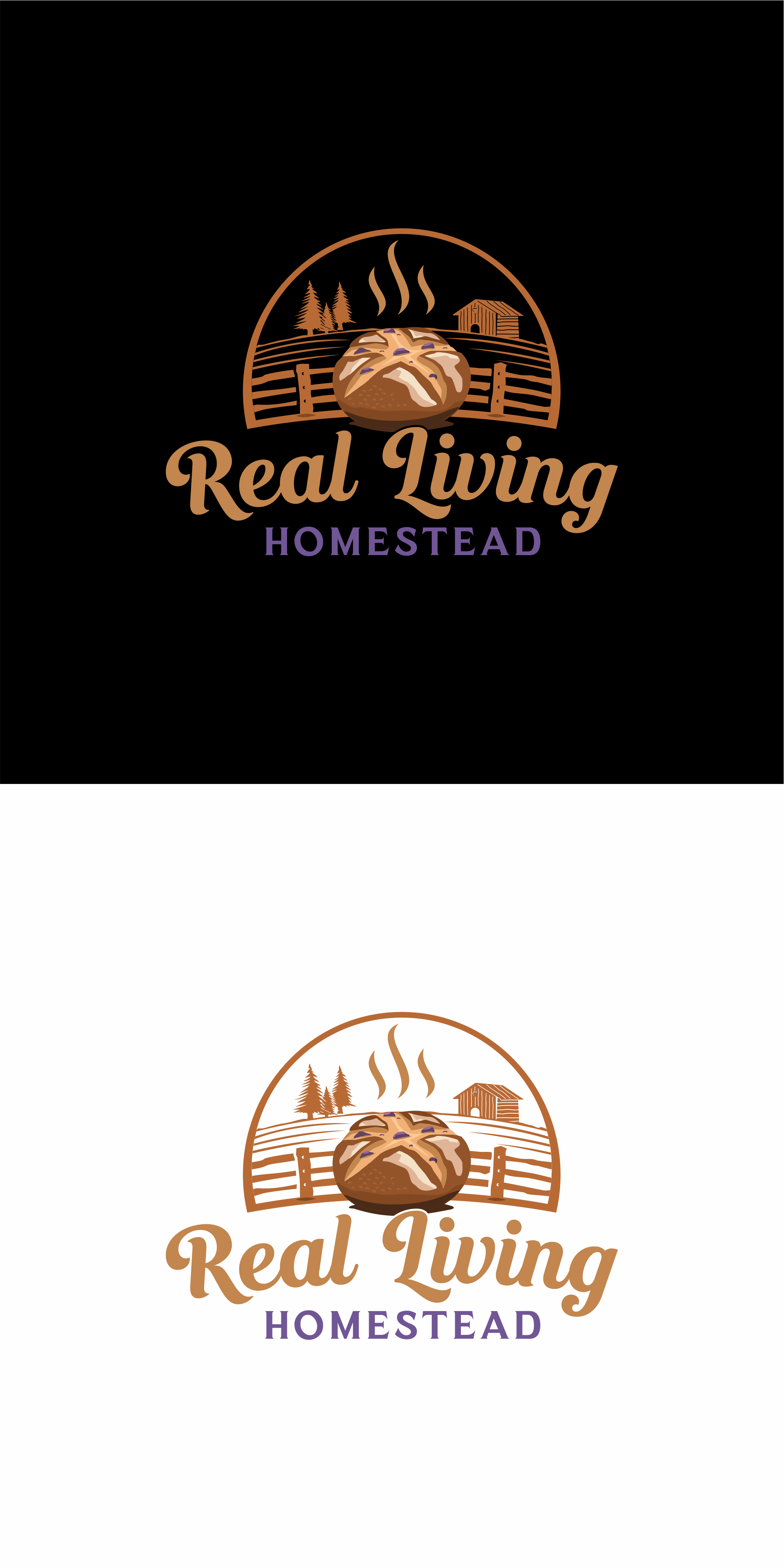 Logo Design by yusmoker for Real Living Homestead | Design #34063821
