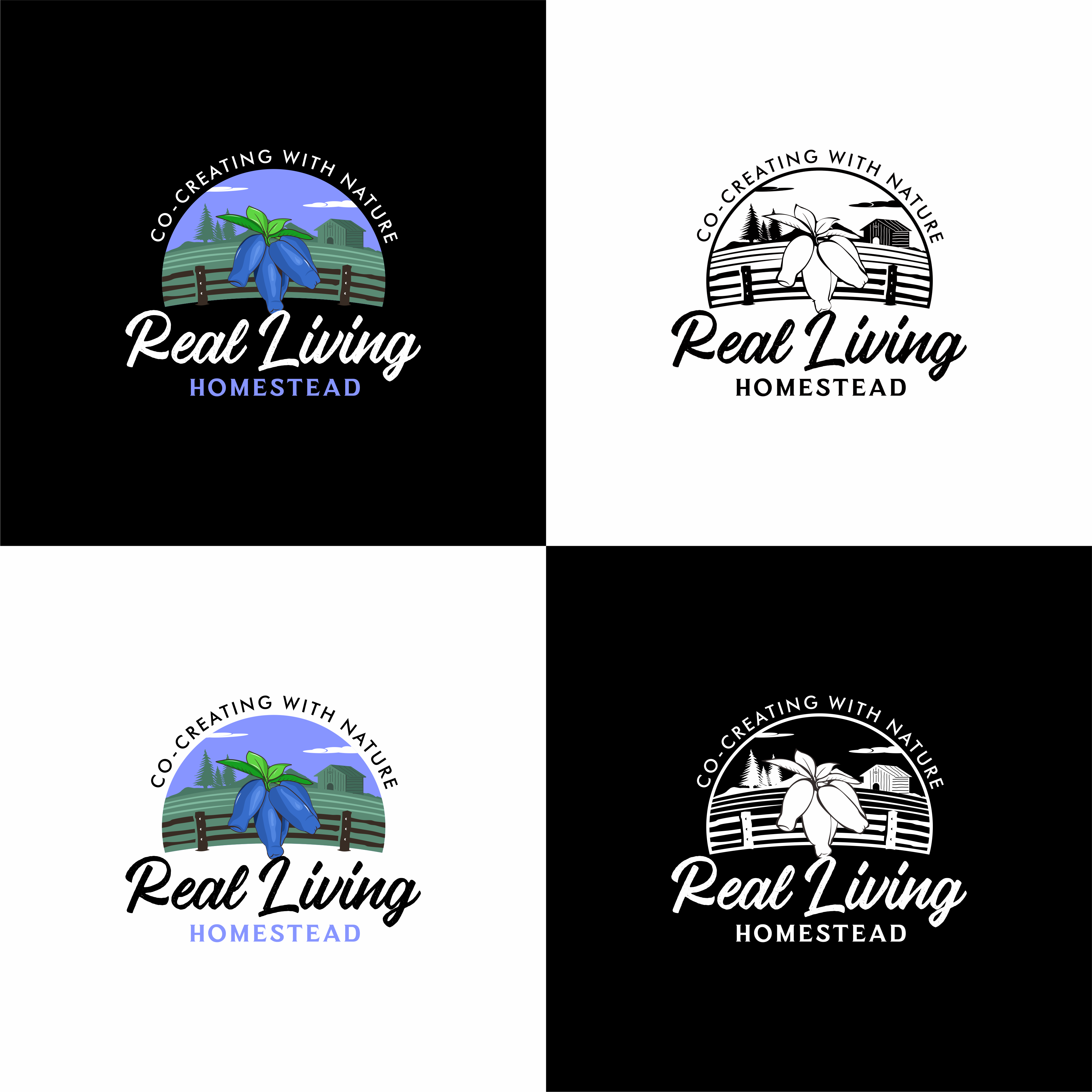 Logo-Design von yusmoker für Real Living Homestead | Design #34071103