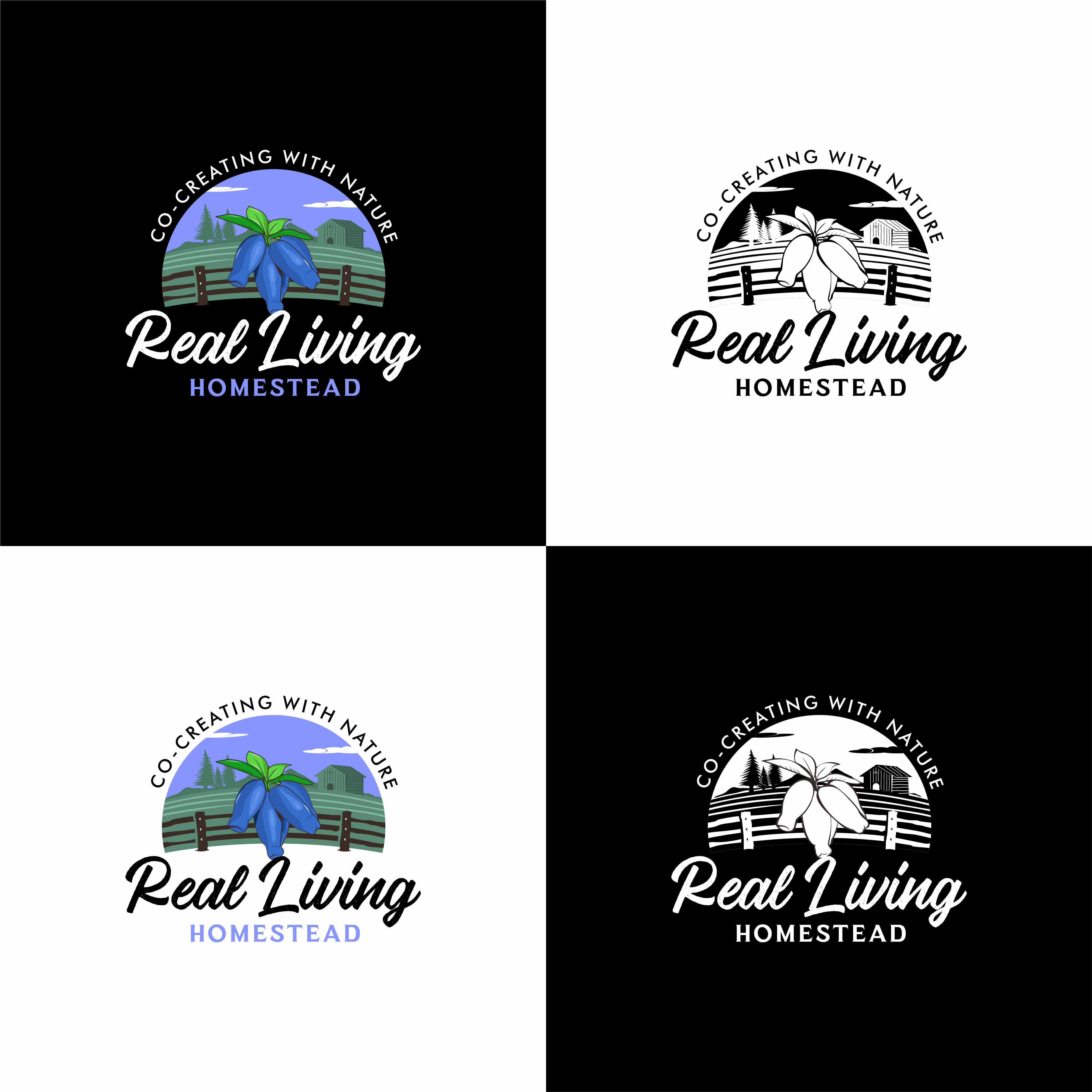 Logo Design by yusmoker for Real Living Homestead | Design #34071104