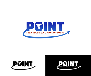 Logo Design by James J. for Point Mechanical Solutions | Design: #34094553