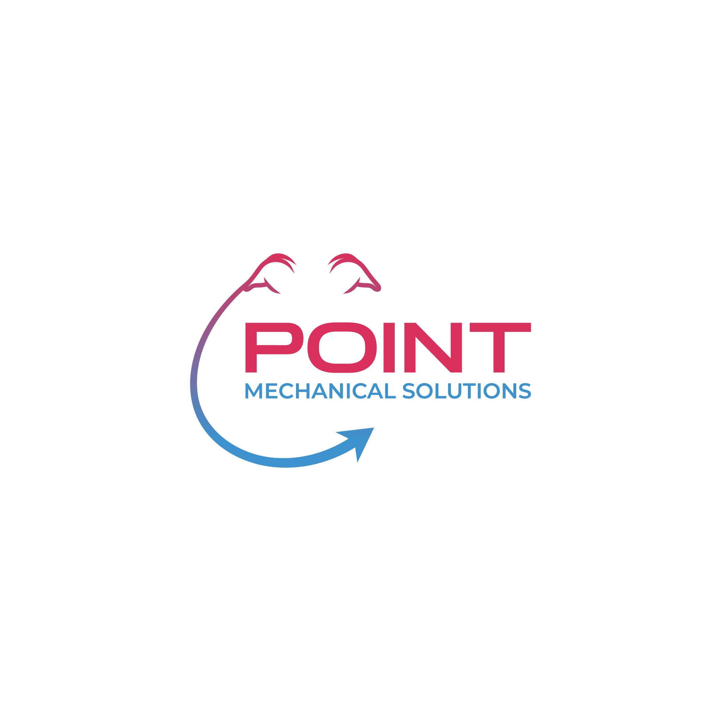 Diseño de Logo por Aljune Castro Designs para Point Mechanical Solutions | Diseño #34054681