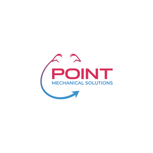 Logo Design by Aljune Castro Designs for Point Mechanical Solutions | Design: #34054681