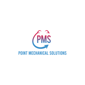 Logo Design by Aljune Castro Designs for Point Mechanical Solutions | Design: #34056163