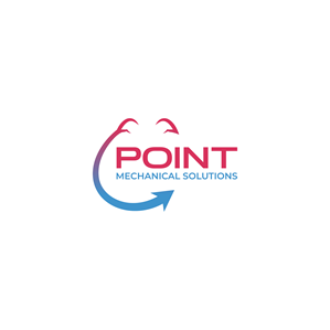 Logo Design by Aljune Castro Designs for Point Mechanical Solutions | Design: #34056168